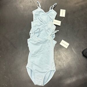 Weissman baby blue leotards